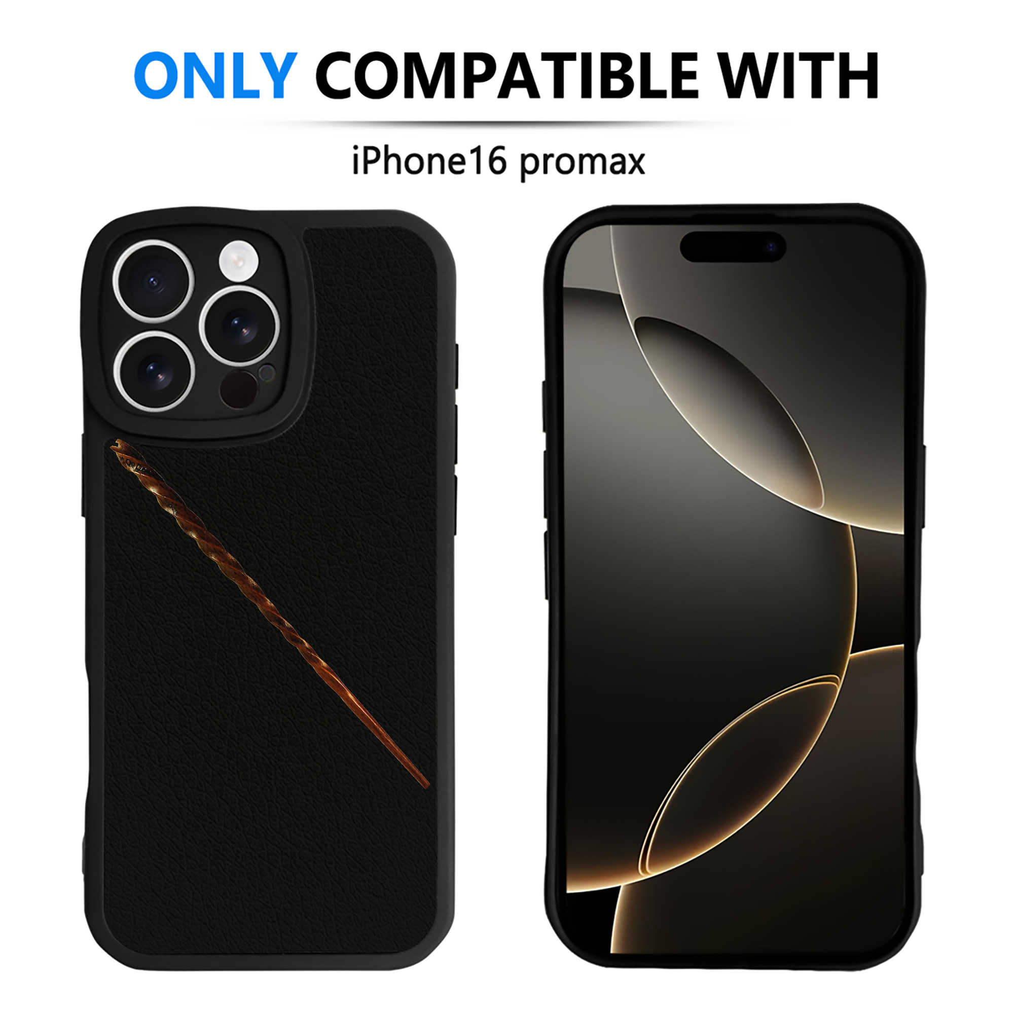 （画像用） Harry Potter ハリー・ポッターシリーズ 【iPhone 16シリーズ対応】シリコンスマホケース（レザー調） 材質：シリコン